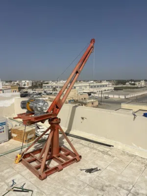 رافعة اغراض لوزن 500 كيلو (نص طن)