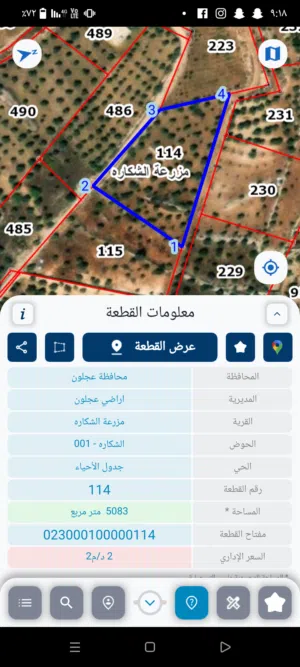 الأرض زراعيه