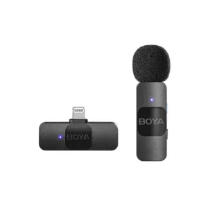 BOYA BY-V1 Ultracompact 2.4GHz iPhone Wireless Microphone System (One Mic) مايكرفون لاسلكي ايفون