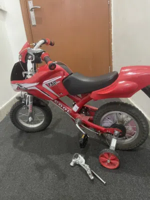Motorbike like bicycle