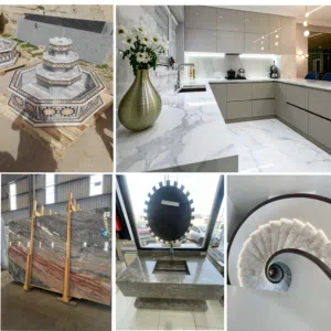 رخام طبيعي و رخام درج و رخام مطابخ رخام مغاسل بلاط بورسلان حجر مغاسل رخام بديل الرخام رخام صناعي