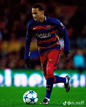 Neymar Jr. when he is confident