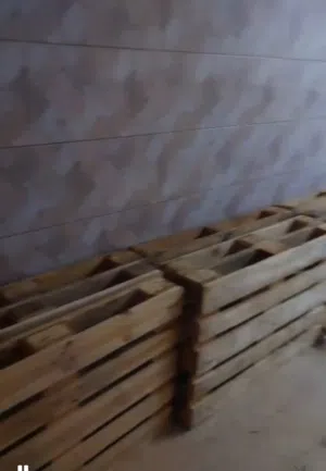 طبالي خشب شبه جديد