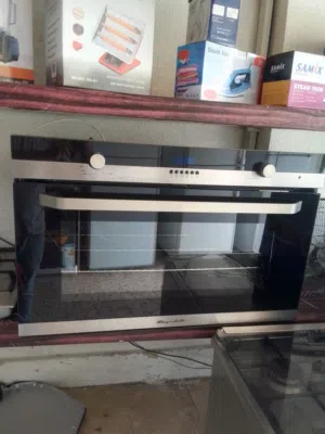 فرن غاز بلت أن لوفيرا ايطالي 90*60 فرن واسع ثلاث مراوح للفرن شعلة ذاتية فل سيفتي اضائة للفرن فخامة