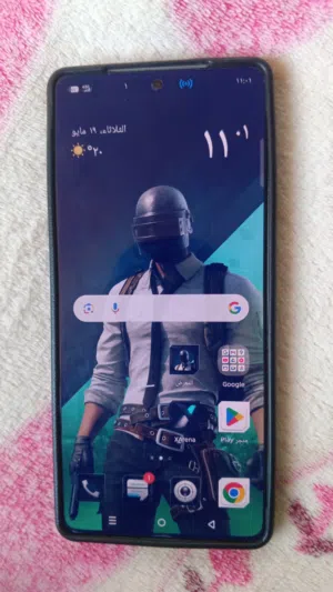 هاتف إنفينيكس GT 20 برو مستعمل بحالة ممتازة بسعة 256 جيجابايت اللون الأبيض