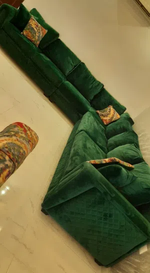 طقم كورنر مع مجوزة وسجادة للبيع