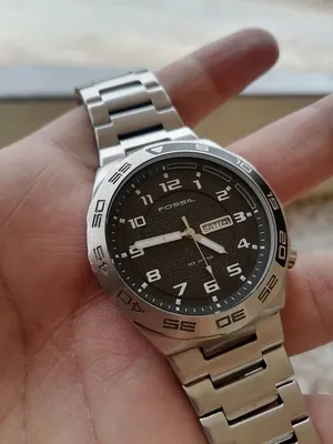 Fossil . Analog Quartz . Silver0