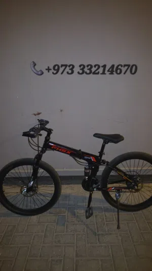 For Sale 26 size foldable bicycle in excellent condition..