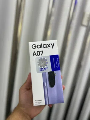 Samsung A07 6RAM / 128GB جديد مسكر بالكرتونة كفالة الوكيل الرسمي وشركتنا 3 سنوات