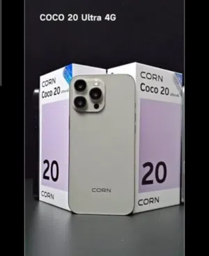 هاتف زكي ويشبه الايفون ف الشكل ويشبه الالترا ف الاستخدام Corn Ultra 4g هاتف
