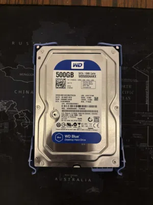 للبيع هارد ديسك HDD سعة 500GB بحالة جيدة