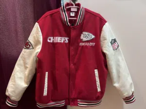 Kansas City Chiefs Varsity Jacket 2XL