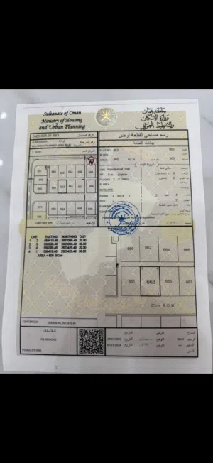 Residential Land for Sale in Al Batinah Al Masnaah