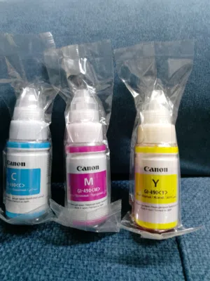 احبار ملونه طابعة كانون canon الأصلية