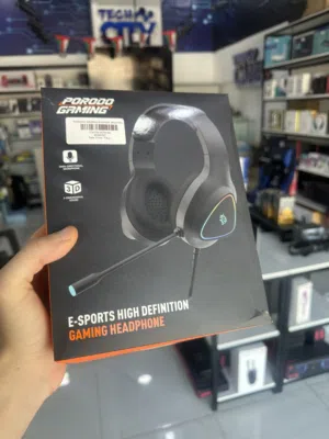 Gaming Headset USB سماعة قيمنق احترافية RGB مايك متحرك صوت قوي للألعاب والكمبيوتر عرض