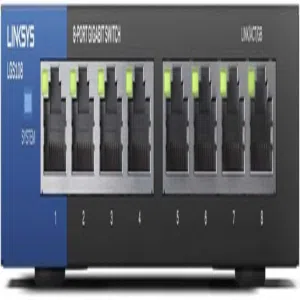 LINKSYS, Switch LGS108-Retail 8-Port GE Unmanaged