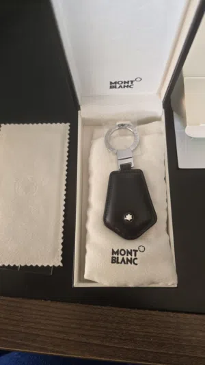 Mount Blanc key Holder  50 omr,Todd bag Tag 17 riyals,cigareetes box 17 riyals
