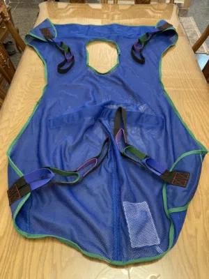 حامل لكبار السن والعاجزين لكامل الجسم , Full body sling with commode