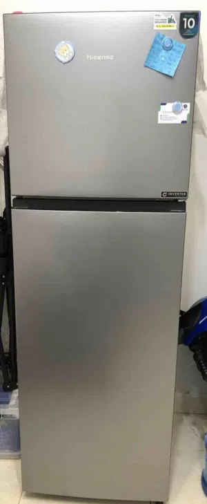 ثلاجه هايسنس جديده استعمال شهرين