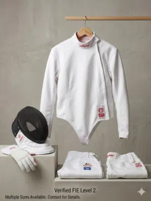 Professional Fencing Full Set (Allstar & Absolute) – FIE Certified – Like New!  أدوات مبارزة