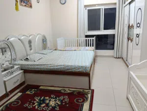 Furnished bed space for 1 person.