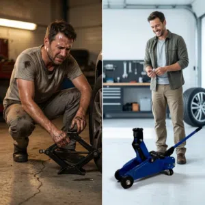 جك سيارة هيدروليكي عربانة 2 طن ميكيتا برو (Makita Pro) للأعمال الشاقة والطوارئ