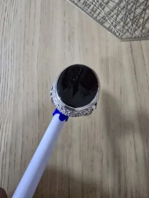خاتم عقيق شفة العبد