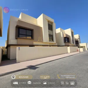 For Rent – Twin Villa (3+1) with Modern Finishes in Bosher Al Muna