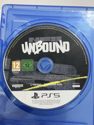 دسكة Need for speed unbound نسخة الفايف عربيه مستعمله استعمال نظيف للبيع
