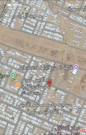 للبيع ارض سكنية مساحة كبيرة في المعبيلة مقابل مدرسة الطالب الذكي