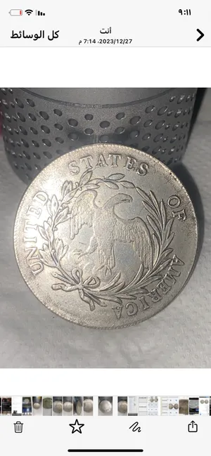 1 دولار ليبرتي الفضي اصدار 1797