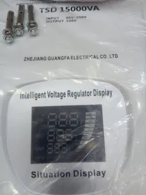 منظمات هوم تك الكهربائية Smart Voltage Stabilizer يرفع الجهد من 45 حتى 260 فولت Power