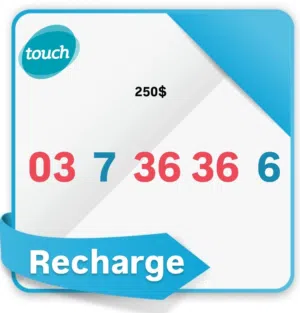 Touch VIP mobile numbers in Beirut