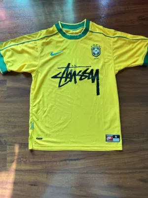 Stussy X brazil world cup jersey