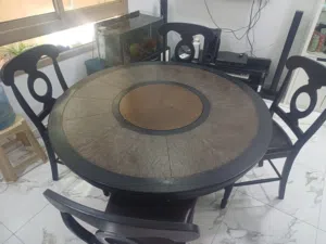 used good condition  Dining table with 4 chairs