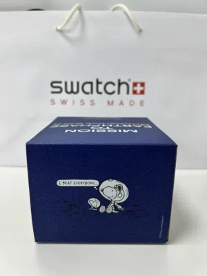 Omega x Swatch -MoonSwatch Mission to Earthphase Moonshine Gold