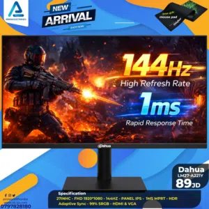 شاشة داهوا Monitor Dahua 27 inch 144Hz بافضل الاسعار
