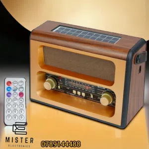 راديو انتيكا بأحدث إصدار و بأكبر حجم بطراز كلاسيكي طاقه شمسيه مميز جدا متوفر تشكيلة جديدة و متنوعه