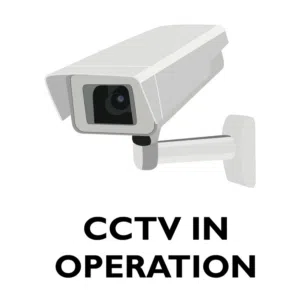 CCTV  camera working