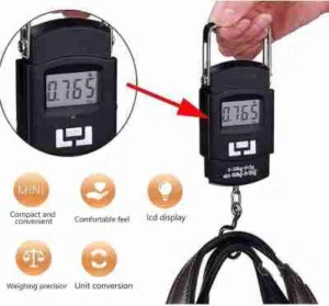 ميزان حقائب وشنط السفر الالكتروني