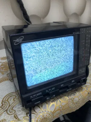 mini tv black white