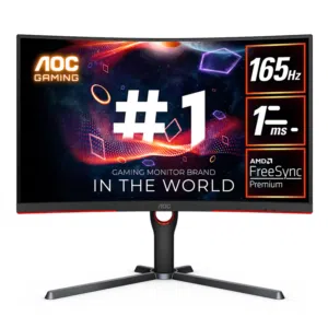 للبيع: شاشة AOC 27" 2K Curved