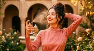 ماء الورد لبشرة لؤلؤية