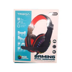 سماعة الألعاب Gaming Headphone TREQA صوت قوي وتجربة لعب ممتعة لعشاق الجيمنق