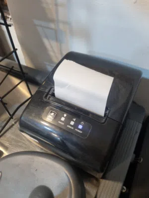 طابعه فواتير كاش للباركود والمطاعم والسوبرماركت