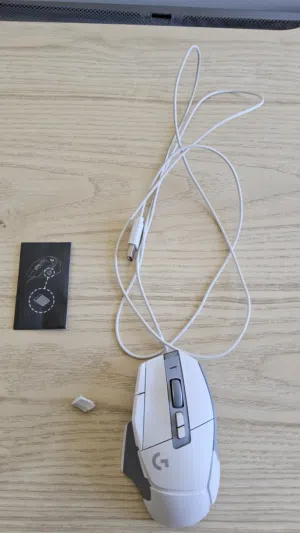 Logitech G502 X HERO 25K Sensor Wired (White)