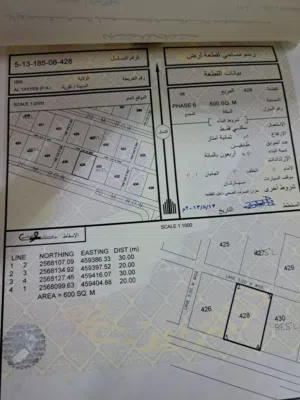 ارض في الجبية على الشارع العام عند جسر الطيب مباشره