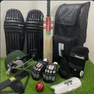 Brand New Gray-Nicolls Black Edition Cricket Kit Full Complete Set