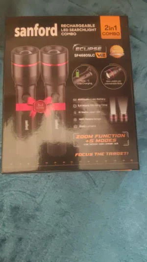 new 2 in one combo led search light for sale