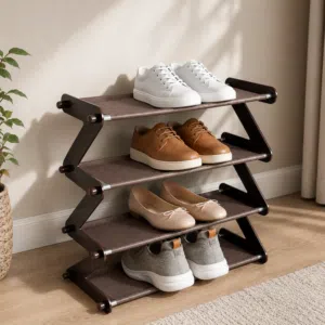 رف أحذية متعدد الطبقات بتصميم Z عملي – NEW Simplicity